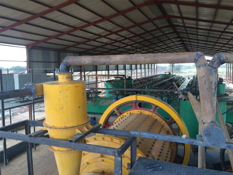 刚果50t/h 铜钴选矿生产线