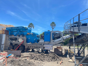 時產(chǎn)150-200噸的移動破碎站需要多少錢？